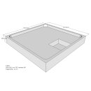 Schröder Duschwannenträger für Lantana E...