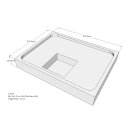Schröder Duschwannenträger für Flat New E...