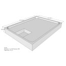 Schröder Duschwannenträger für Easytray E...