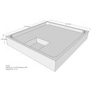 Schröder Duschwannenträger für Easytray E...