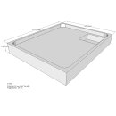 Schröder Duschwannenträger für Tia E 110x90