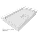 Schröder Duschwannenträger für Arenal E...