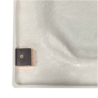Schröder Viertelkreisduschwanne Peso R 80x80x6,5 R 55 cm