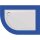 Schröder Viertelkreisduschwanne Sito R 120x80x2,5 cm R 55