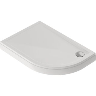 Schröder Viertelkreisduschwanne Sito R 80x120x2,5 cm R 55