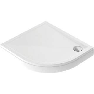 Schröder Viertelkreisduschwanne Sito R 90x100x2,5 cm R 55