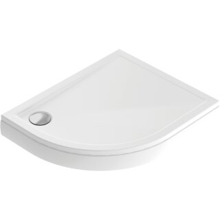 Schröder Viertelkreisduschwanne Sito R 100x80x2,5 cm R 55
