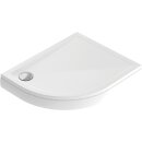 Schröder Viertelkreisduschwanne Sito R 100x80x2,5 cm...