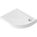 Schröder Viertelkreisduschwanne Sito R 80x100x2,5 cm...