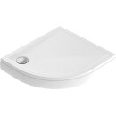 Schröder Viertelkreisduschwanne Sito R 90x80x2,5 cm...