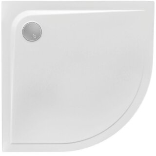Schröder Viertelkreisduschwanne Ramera R 90x90x2 cm R 55