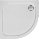 Schröder Viertelkreisduschwanne Asta R 80x80x2,5 R...