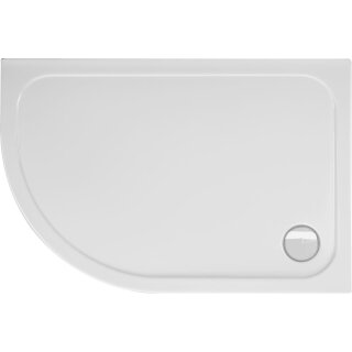Schröder Viertelkreisduschwanne Asta R 120x80x2,5 cm R 55