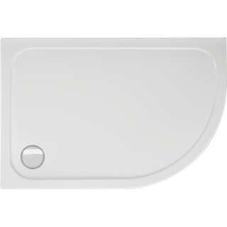 Schröder Viertelkreisduschwanne Asta R 80x120x2,5 cm R 55