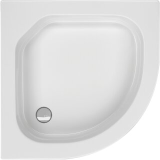 Schröder Viertelkreisduschwanne Cola R 80x80x13 cm R 50