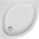 Schröder Viertelkreisduschwanne Peso R 80x80x6,5 cm...