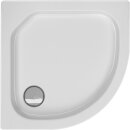 Schröder Viertelkreisduschwanne Tino R 80x80x6,5 cm...