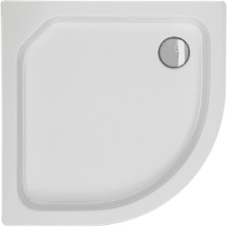 Schröder Viertelkreisduschwanne Varna R 90x90x6,5 cm R 55