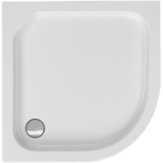 Schröder Viertelkreisduschwanne Tino R 100x100x6,5 cm R 50