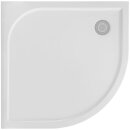 Schröder Viertelkreisduschwanne Stable R 80x80x2 cm...
