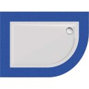 Schröder Viertelkreisduschwanne Sito R 80x120x2,5 cm...