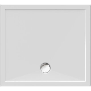 Schröder Viereckduschwanne Deepstone E 100x90x2 cm weiß
