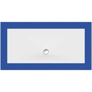 Schröder Viereckduschwanne Flat New E 170x70x2,5 cm weiß