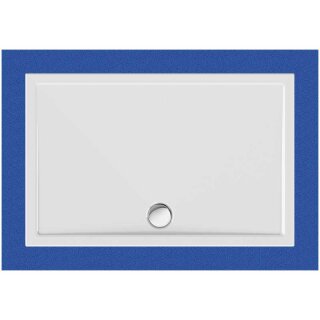Schröder Viereckduschwanne Sito E 140x90x2,5 cm weiß