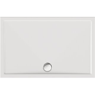 Schröder Rechteckduschwanne Sito E 140x90x2,5 cm weiß