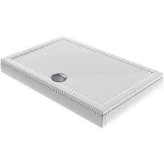 Schröder Rechteckduschwanne Sito E 100x90x2,5 cm weiß