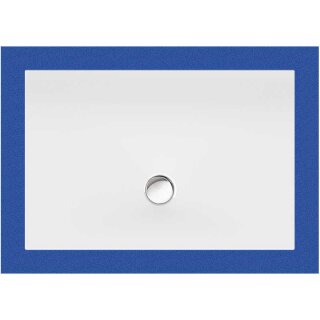 Schröder Rechteckduschwanne Flat New E 130x90x2 cm weiß