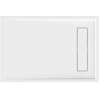Schröder Rechteckduschwanne Lyon E 120x80x2,5 cm weiß