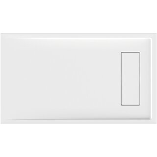 Schröder Rechteckduschwanne Lyon E 120x70x2,5 cm weiß