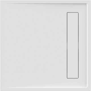 Schröder Viereckduschwanne Lyon E 100x100x2,5 cm weiß