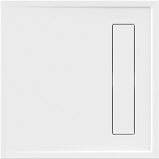 Schröder Viereckduschwanne Lyon E 90x90x2,5 cm weiß