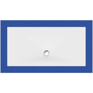 Schröder Viereckduschwanne Flat New E 180x90x2,5 cm weiß