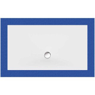 Schröder Rechteckduschwanne Flat New E 160x90x1,5 cm weiß