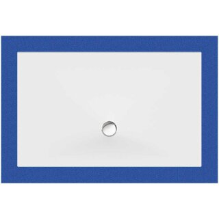 Schröder Rechteckduschwanne Flat New E 140x80x2 cm weiß