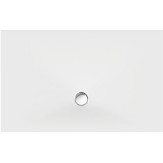Schröder Rechteckduschwanne Flat New E 140x80x2 cm weiß