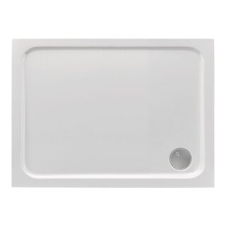 Schröder Rechteckduschwanne Tia E 90x70x3 cm weiß