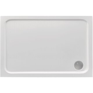 Schröder Rechteckduschwanne Tia E 100x70x3 cm weiß