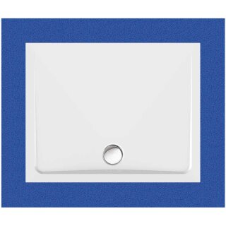 Schröder Viereckduschwanne Arenal E 100x80x2,5 cm weiß
