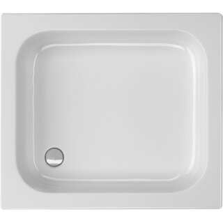 Schröder Rechteckduschwanne Cola E 90x75x14 cm weiß