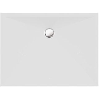 Schröder Viereckduschwanne Stoneflat New E 110x100x1,7 cm weiß