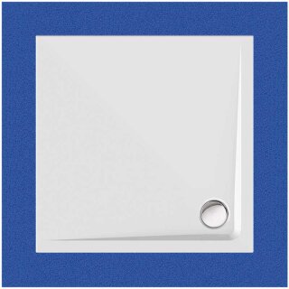Schröder Viereckduschwanne Arenal E 80x80x2,5 cm cm weiß