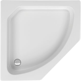 Schröder 5-Eckduschwanne Cola F 100x100x14 cm weiß