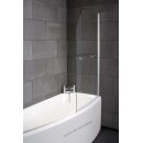 Schröder Duschabtrennung zur Badewanne Compact rechts