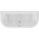 Schröder Vorwandwanne Lupor 180x80x50/66 cm weiß