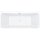 Schröder Tiber Fine V 180x80x46/60 cm weiß