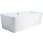 Schröder Tiber Fine VR 180x80x46/60 cm weiß